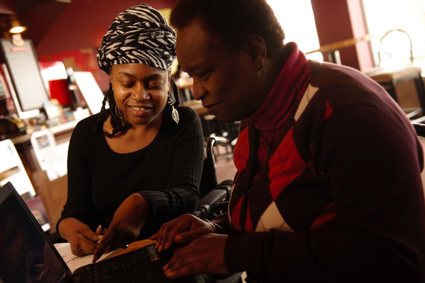 MAF Parent Mentors: Kenya Harper-Black and Debbie Townley