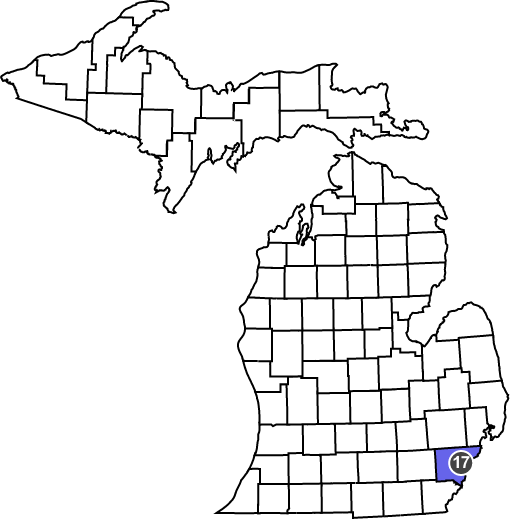 MAF Michigan Map