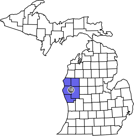 MAF Michigan Map