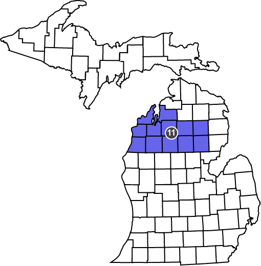 MAF Michigan Map