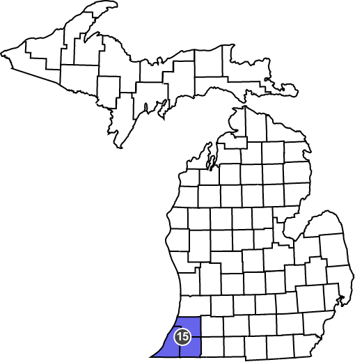 MAF Michigan Map