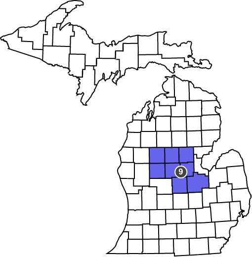 MAF Michigan Map