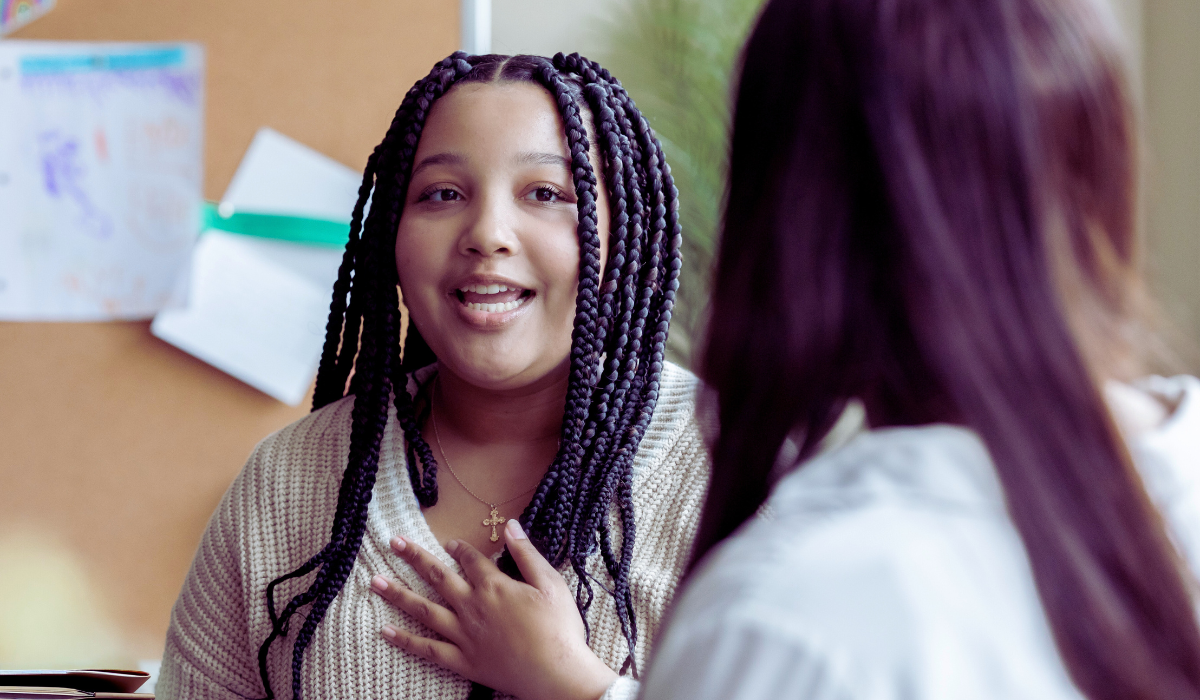discussion at parent teacher conference